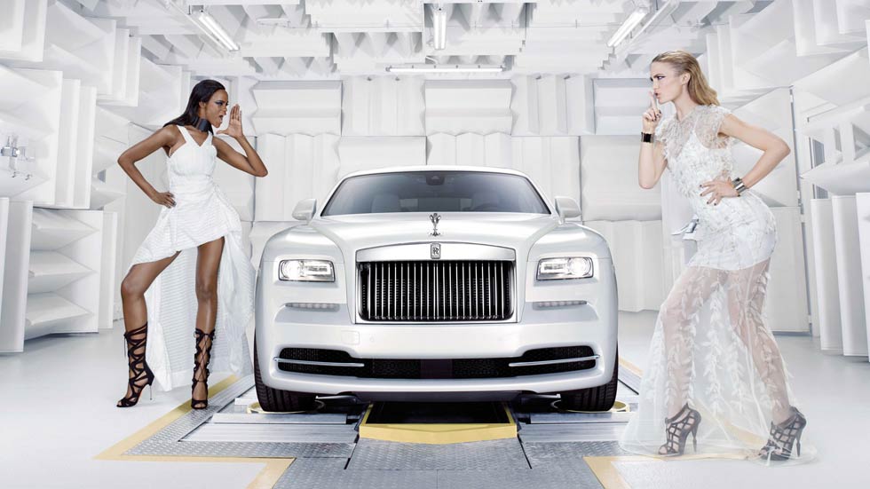 Rolls-Royce Wraith-Inspired by Fashion, alta costura artesanal