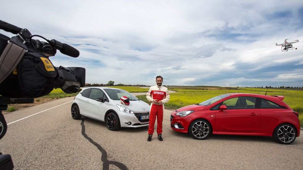 Opel Corsa OPC vs Peugeot 208 GTI 30th, en vídeo