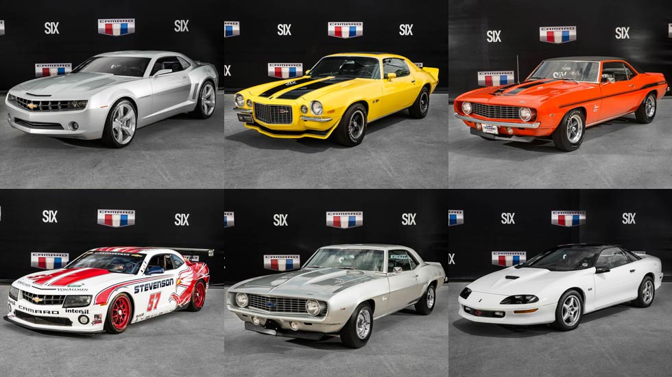 Las fotos de los mejores Chevrolet Camaro de la historia