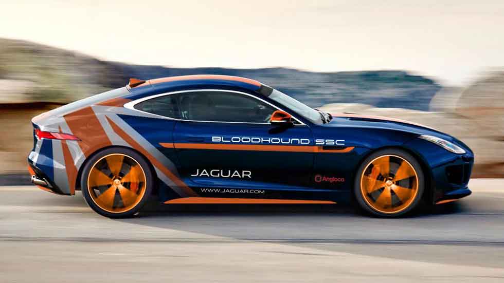 Jaguar F-Type R Bloodhound SSC Rapid Response, homenajeando un record de velocidad