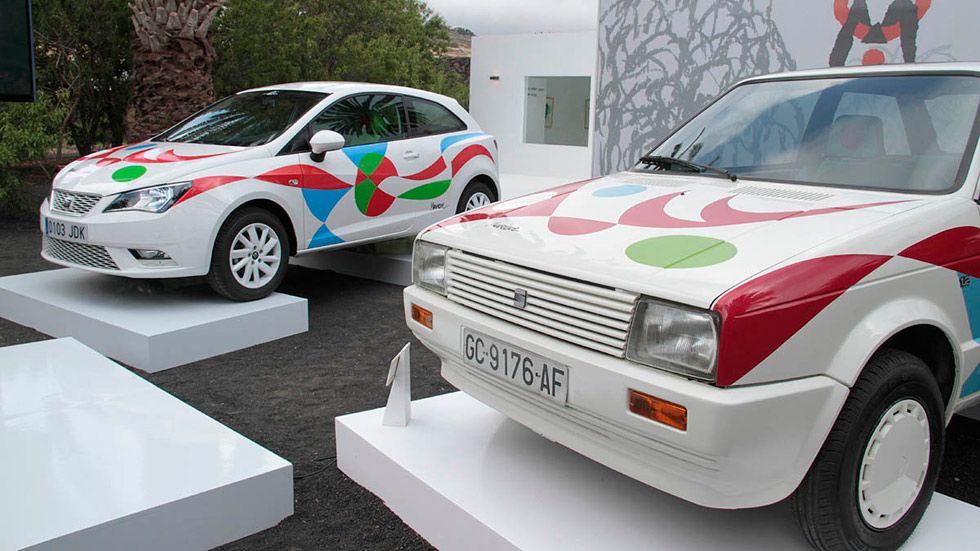 El Seat Ibiza recupera el espíritu y los colores de César Manrique