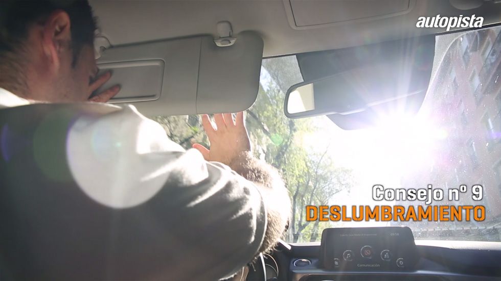 Consejos al volante: el sol, una luz cegadora al volante