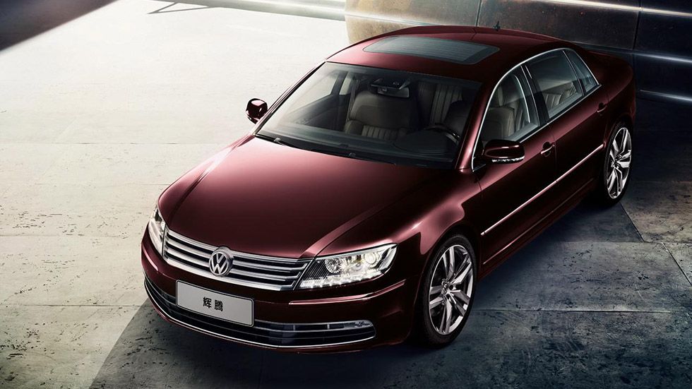 Volkswagen Phaeton, renovación ligera para China