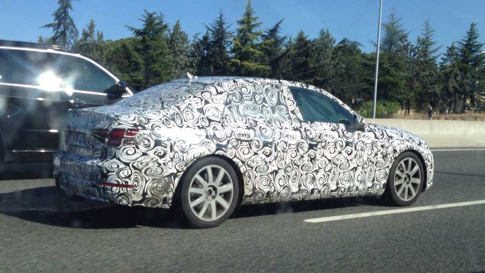 Audi A4 2015, fotos espía antes de su estreno