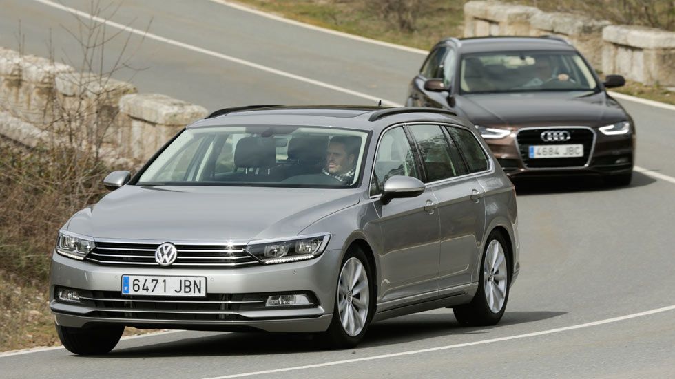 VW Passat Variant 2.0 TDI BMT contra Audi A4 Avant 2.0 TDI Ultra