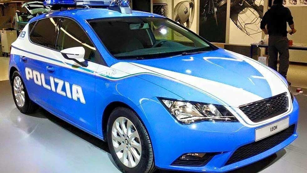 España: 1, Italia: 0. Los carabinieri conducirán Seat León