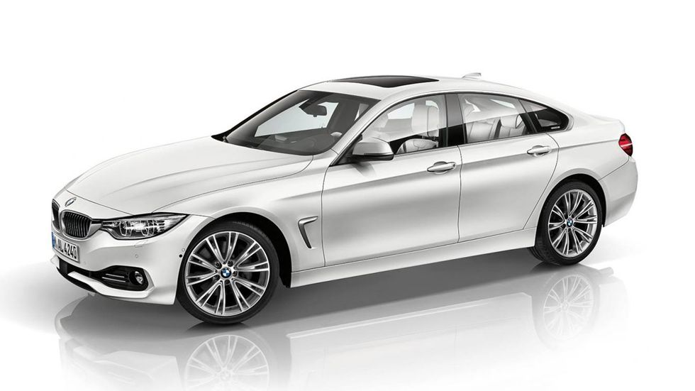 BMW Serie 4 Gran Coupé Individual, blanco y negro mix