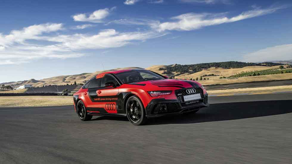 Audi RS 7 autopilotado, más rápido que un piloto de carreras