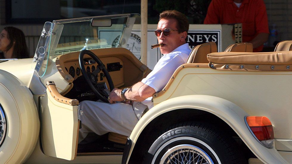 Arnold Schwarzenegger y sus coches, menudas joyas las de Terminator…