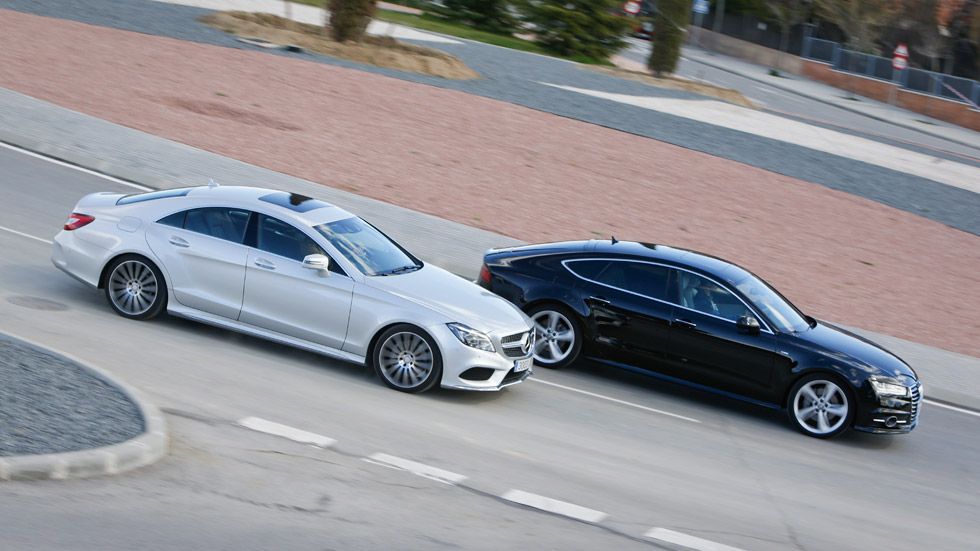 Comparativa: Audi A7 3.0 TDI vs Mercedes CLS 350 BlueTEC