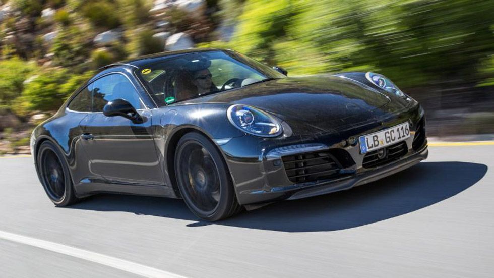 El actualizado Porsche 911 se deja ver en Sudáfrica