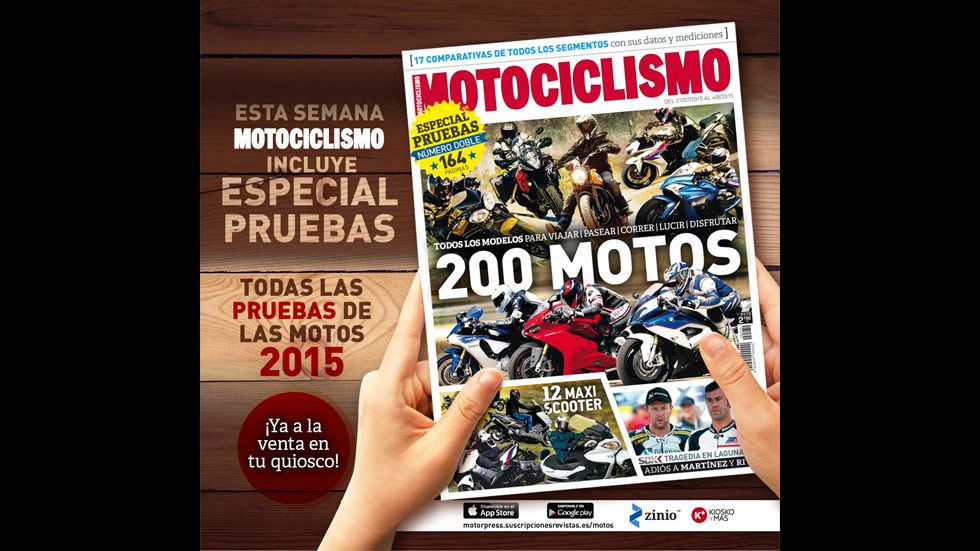 A la venta el número doble de Motociclismo con el Especial Pruebas 2015