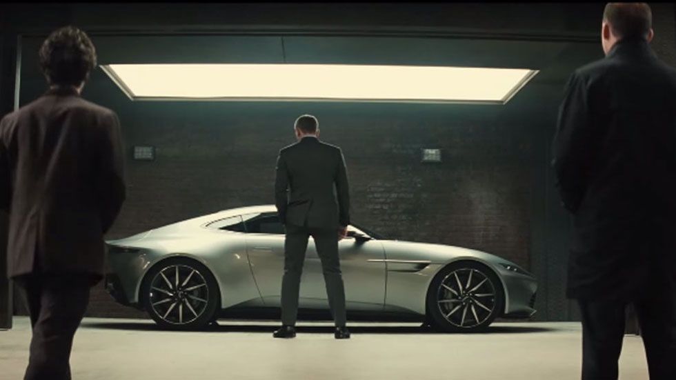 En acción, los coches de Spectre, la última de James Bond