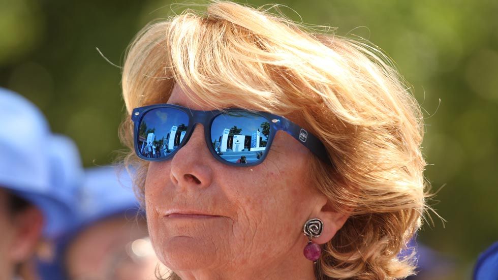 Esperanza Aguirre no será finalmente juzgada por su incidente de tráfico