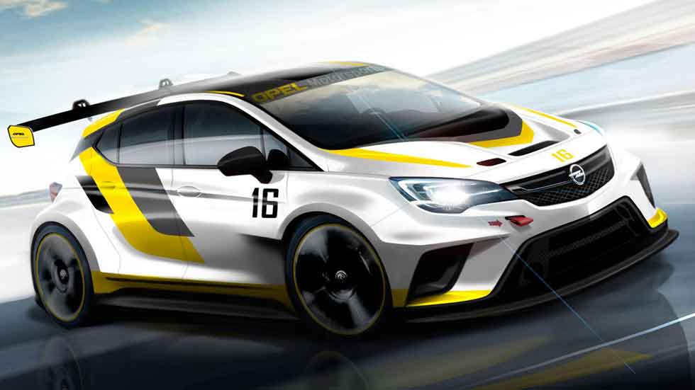 Opel Astra TCR, preparado para correr en todos los circuitos