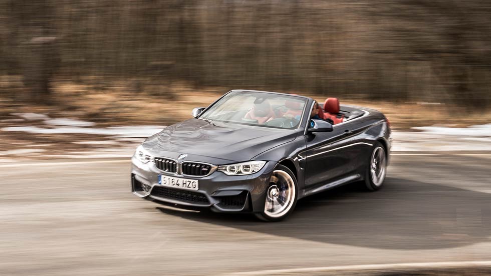 BMW M4 Cabrio, la furia del viento
