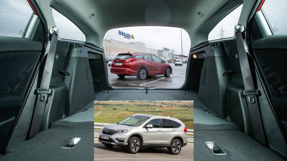 Honda Civic Tourer u Honda CR-V: ¿cuál interesa más?