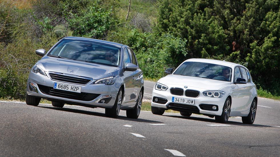 Comparativa: BMW 116i contra Peugeot 308 1.2 Puretech