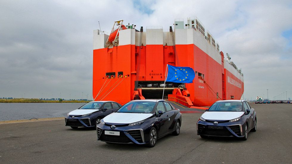 El Toyota Mirai de hidrógeno, a la venta en septiembre