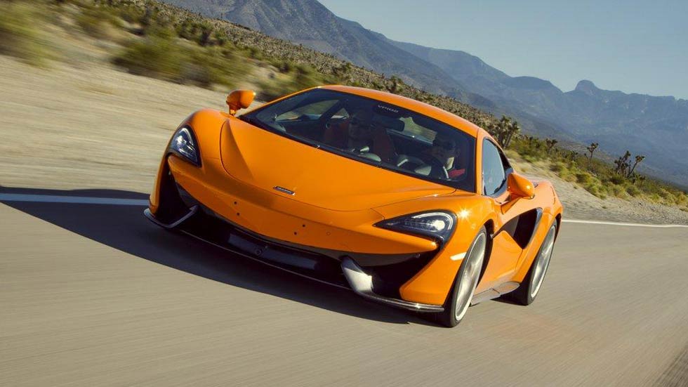 McLaren 540C y 570S en plena acción: fotos y vídeo