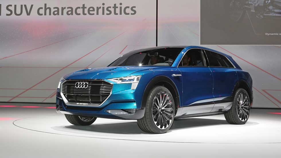 Audi e-tron quattro Concept, SUV eléctrico de más de 500 km de autonomía