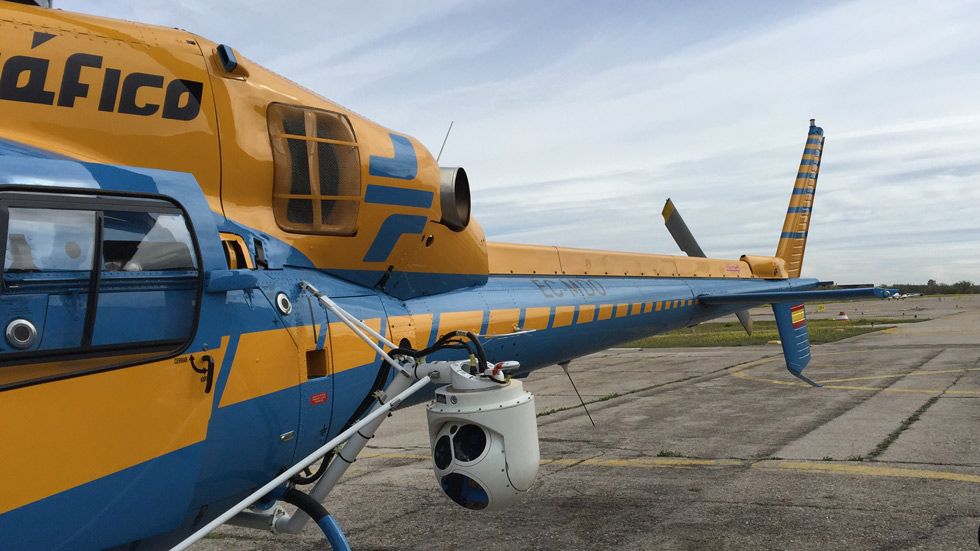 Así es el helicóptero Pegasus de la DGT.