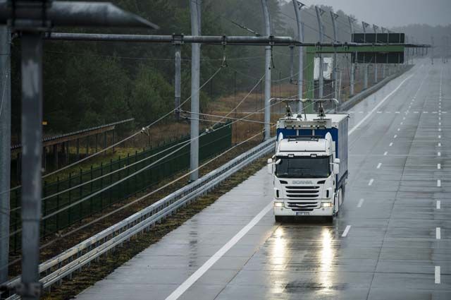 Scania y Siemens pioneros en autopistas eléctricas