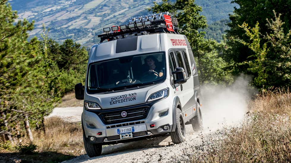 Fiat Ducato 4x4 Expedition, el vehículo comercial más aventurero