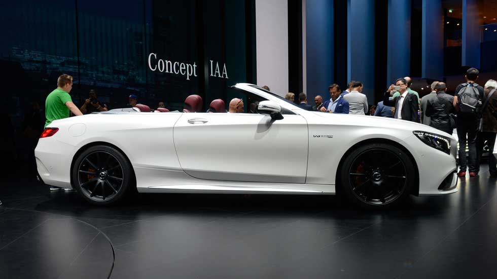Mercedes S63 AMG Cabrio: belleza y potencia al aire libre