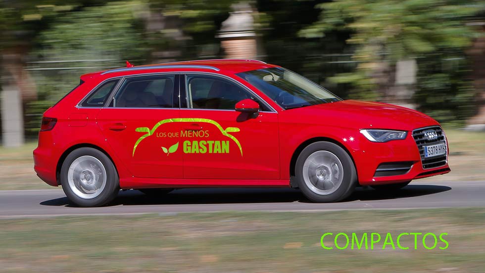 Los coches compactos que menos consumen