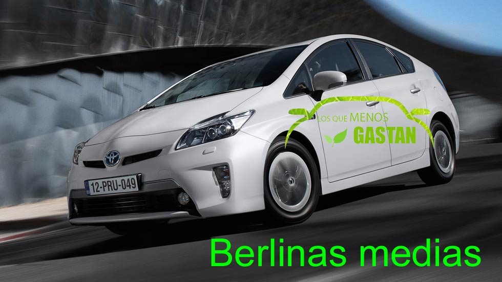 Las berlinas medias que menos consumen