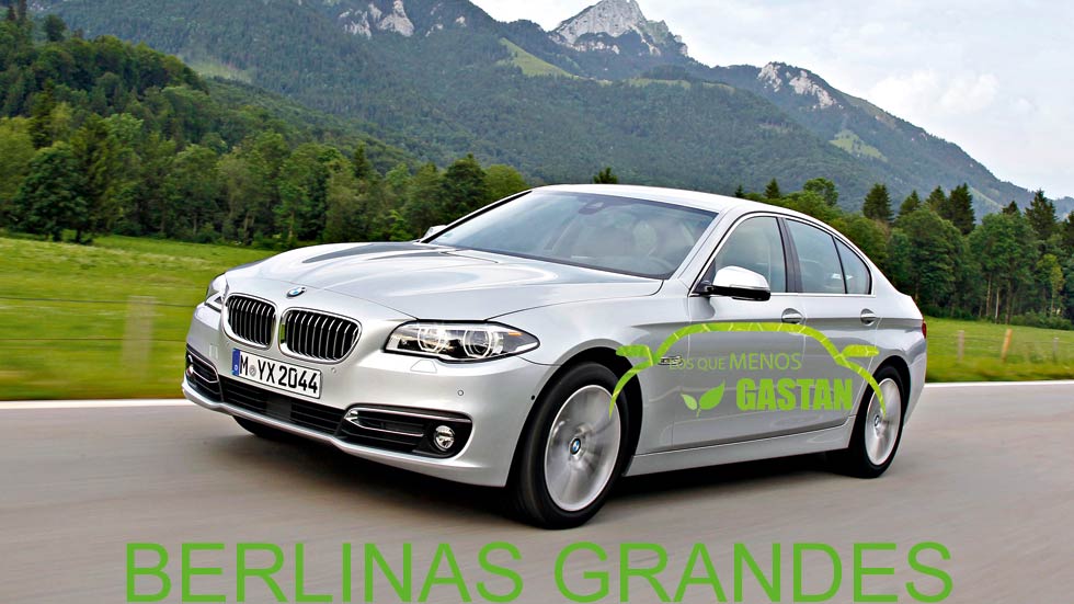 Las berlinas grandes que menos consumen
