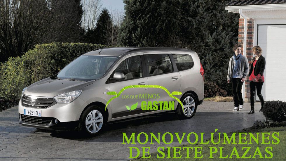 Los monovolúmenes de 7 plazas que menos gastan