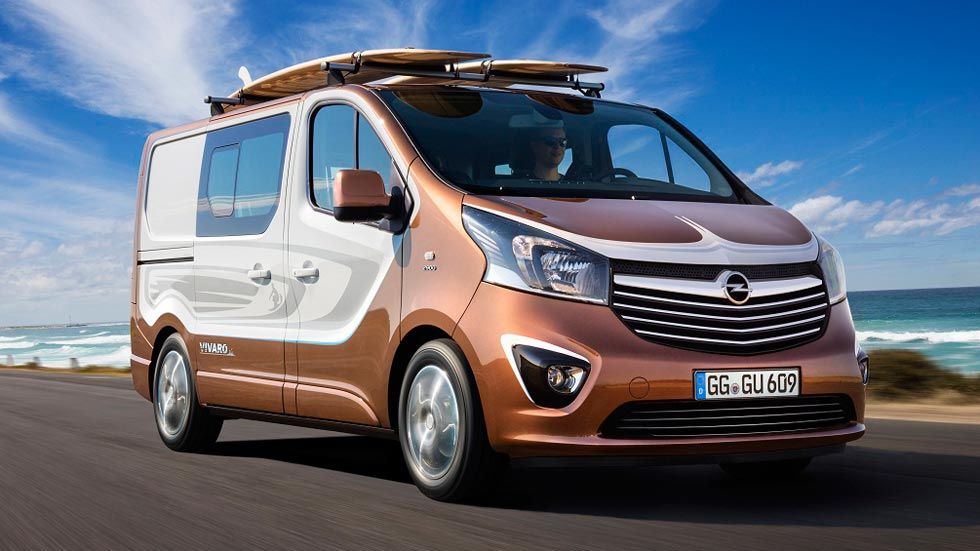 Opel Vivaro Surf, ocio para el Salón de Frankfurt