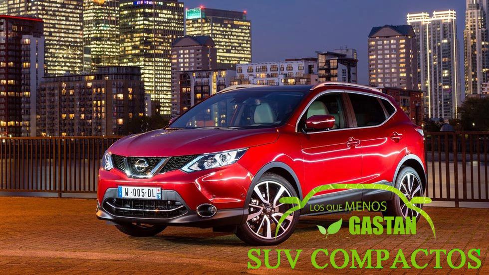 Los SUV compactos que menos gastan
