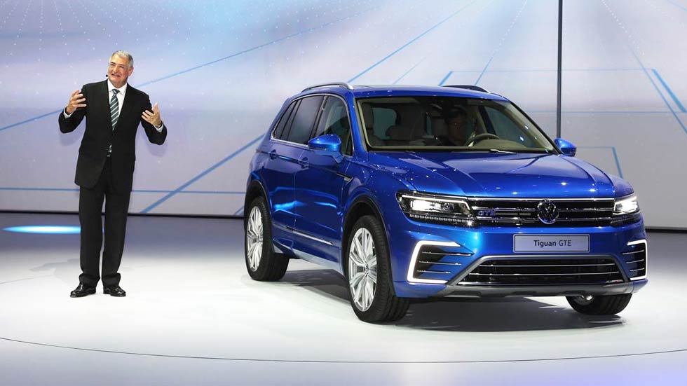 VW Tiguan GTE, también híbrido
