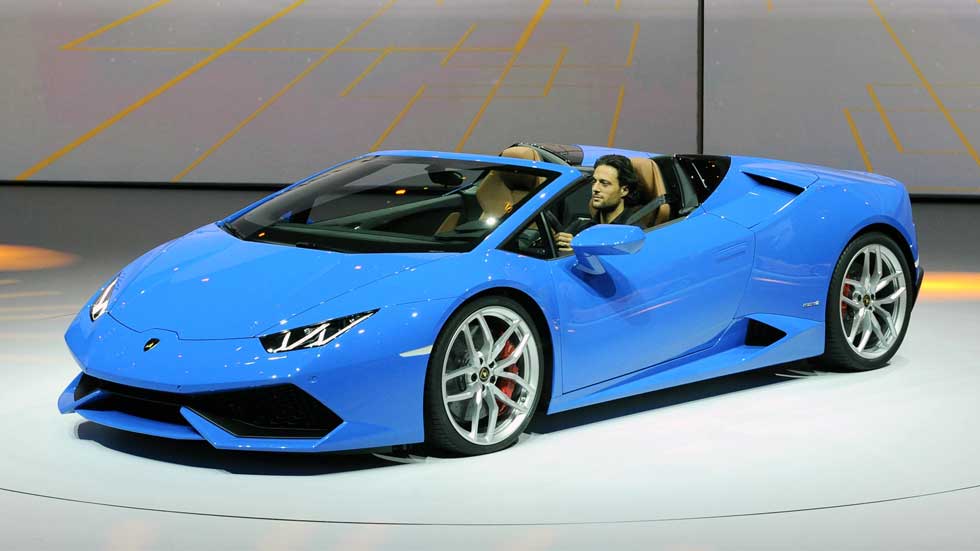 Lamborghini Huracán LP 610-4 Spyder, ¡con vientos de 324 km/h!