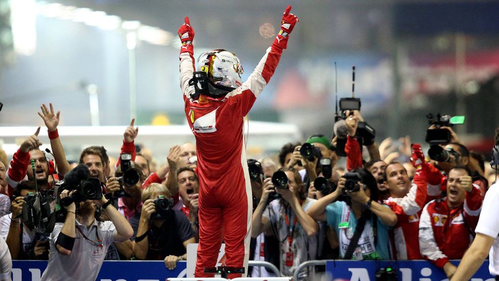 F1: las notas del GP de Singapur 2015