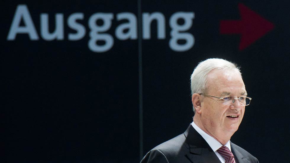 Winterkorn anuncia su dimisión como CEO de Volkswagen