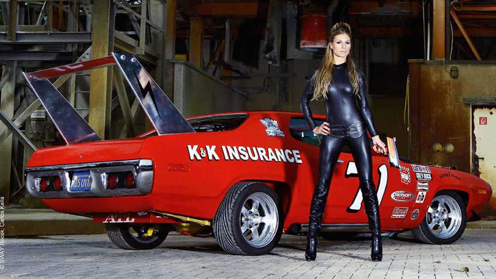 Chicas y coches picantes en el Girls & Legendary US-Cars