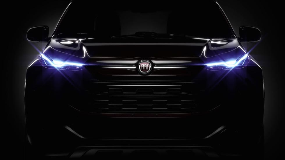 Fiat Toro 2016, primera imagen oficial de la nueva pick-up