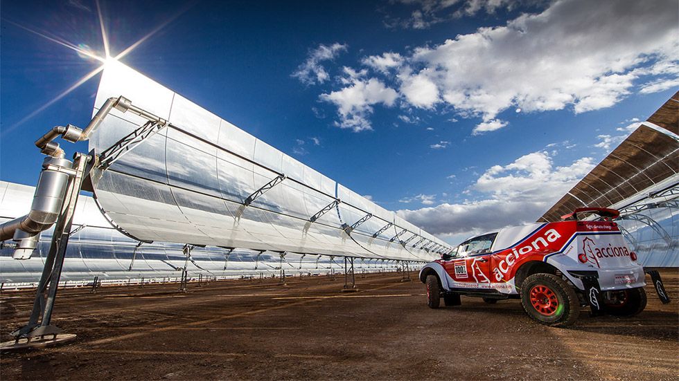 El buggy eléctrico de Acciona hace historia en Marruecos y volverá al Dakar