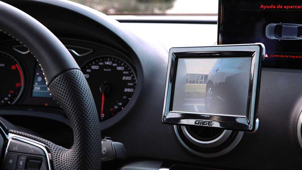 El espejo retrovisor eléctrico del futuro, sin ángulo muerto
