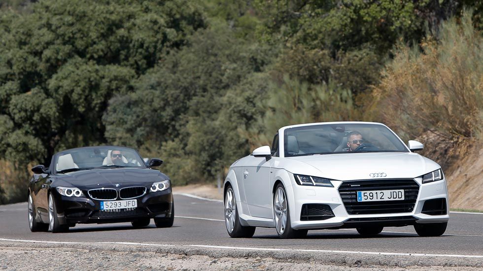 Audi TT Roadster 2.0 TFSi Quattro contra BMW Z4 28i sDrive