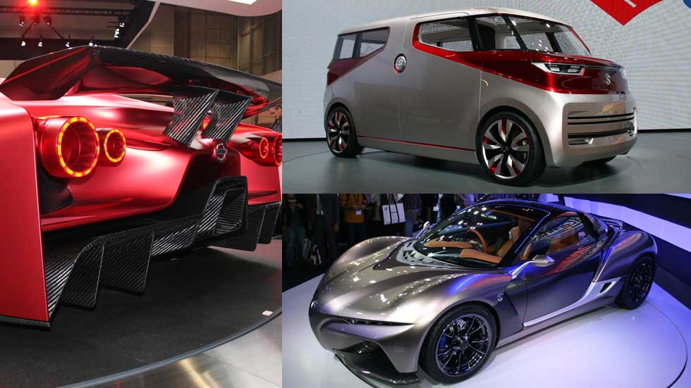 Los coches más exóticos del Salón de Tokio 2015