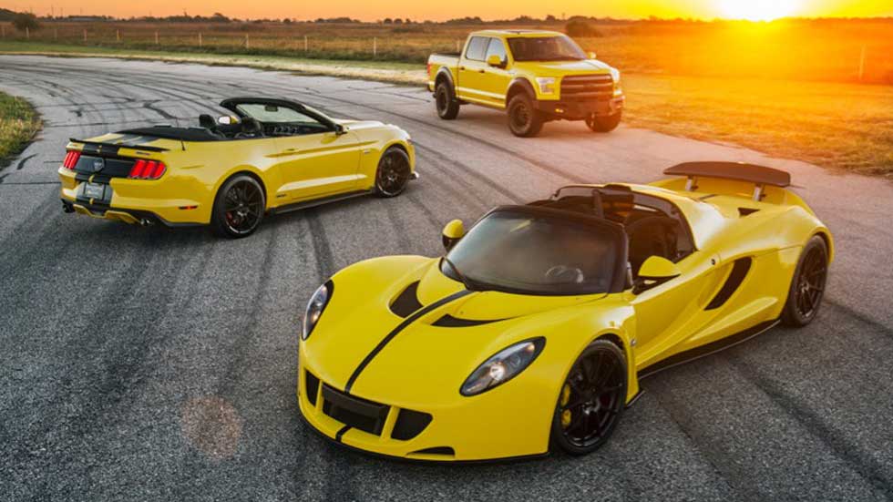 Hennessey Venom GT, 1.451 CV para el coche más rápido del mundo