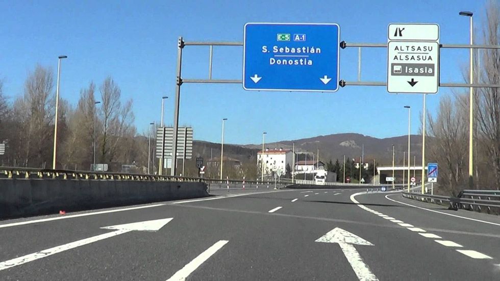 Todos los radares de la carretera A-1