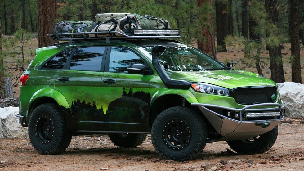 Kia Sorento Pacwest Adventure Concept, ¡a la montaña!