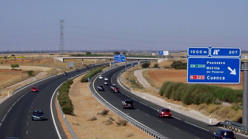 Todos los radares de la carretera A-3
