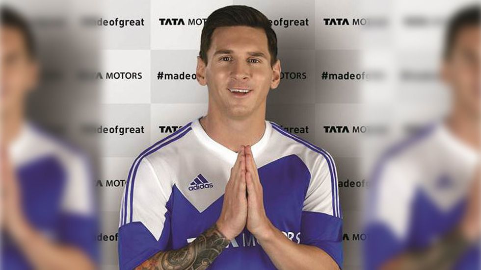Leo Messi ficha por… Tata Motors